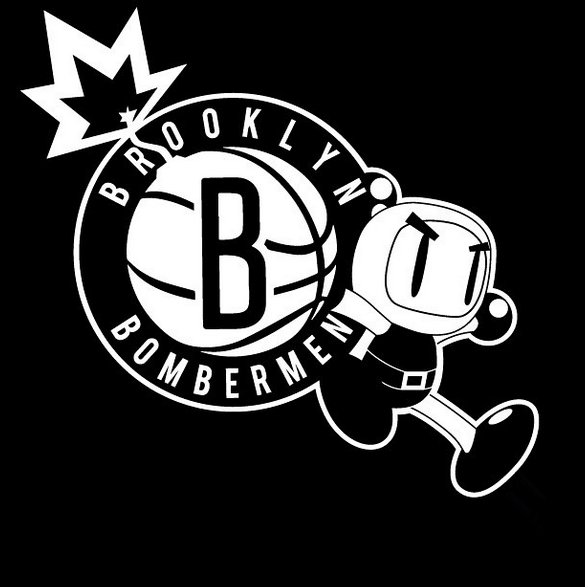Brooklyn Bombermen logo DIY iron on transfer (heat transfer)